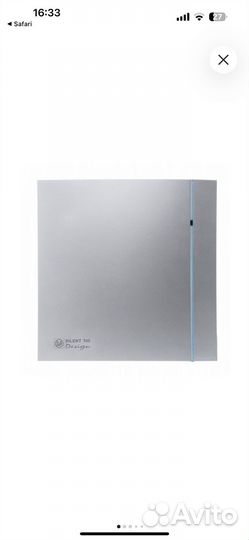 Вентиляторsoler & Palau silent-100 CZ design