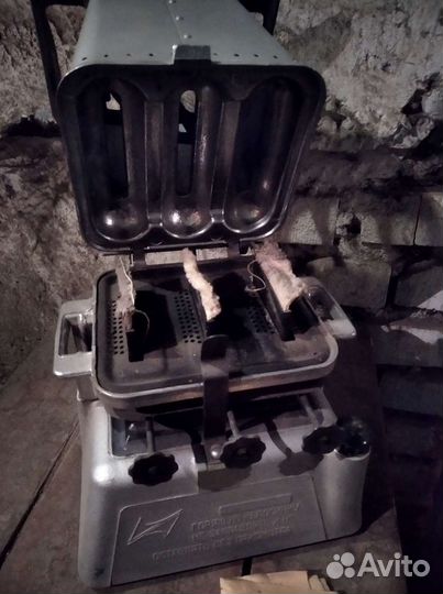 Керосинка трехфитильная