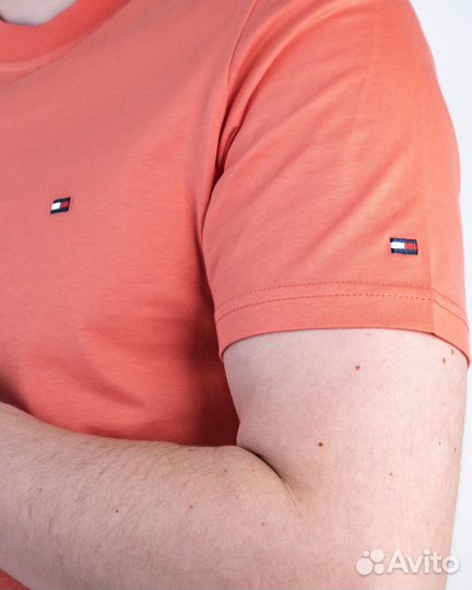 Футболка Tommy Hilfiger (4675) (M, Кораловый)