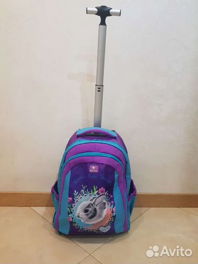 Детский рюкзак на колесах