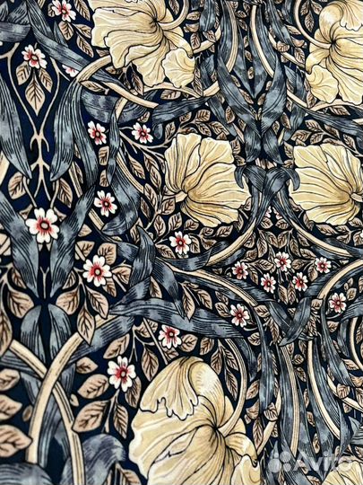 Ткань У.Моррис Кувшинки