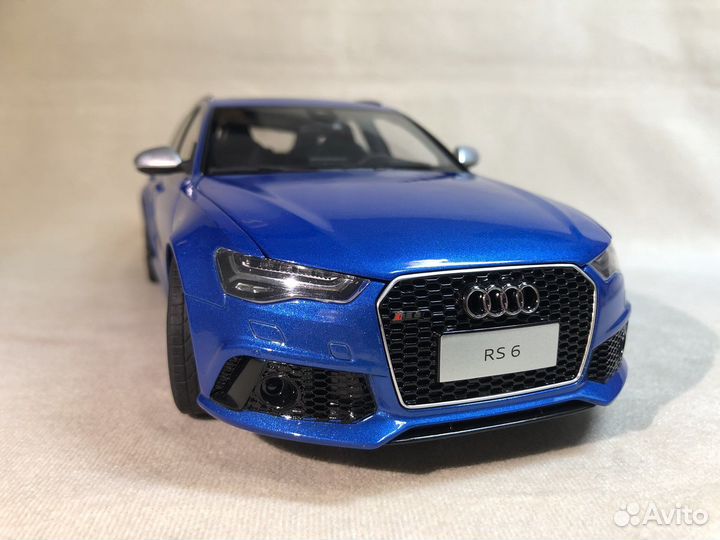 Audi rs6 1:18 autoart paudi minichamps