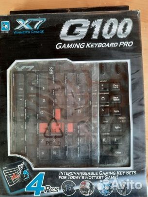 Игровая клавиатура A4Tech x7 G100