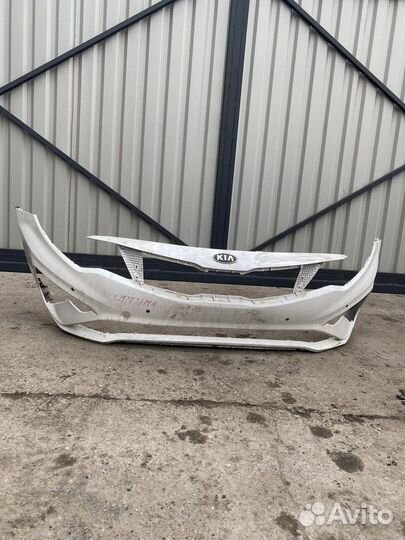 Бампер передний киа оптима