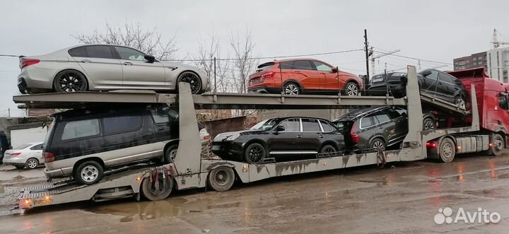 Перевозка автомобилей на автовозе по России