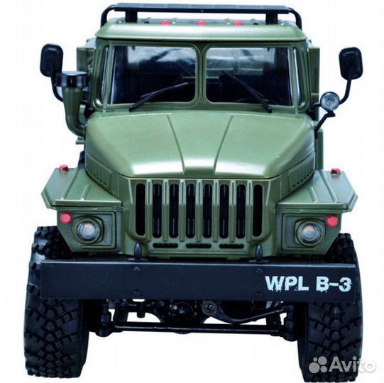Новый WPL B-36, 1:16Урал на радиоуправлении