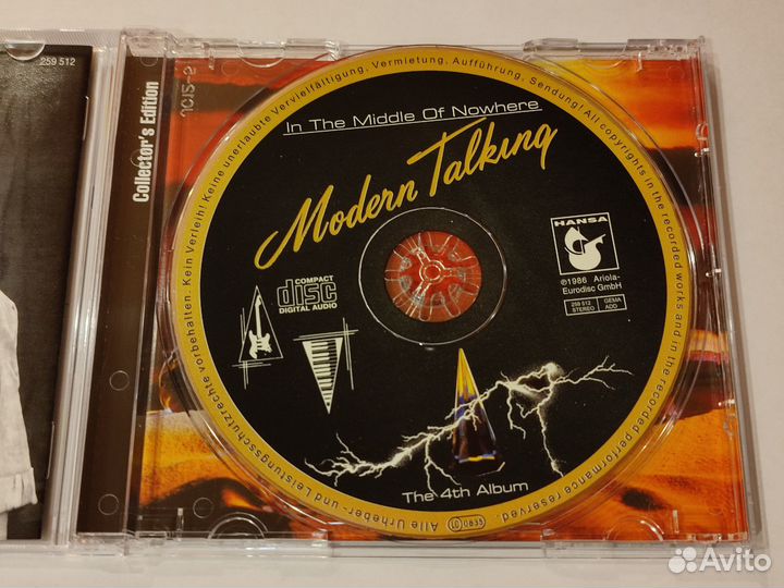 Cd Modern Talking - In The Middle Of Nowhere (The