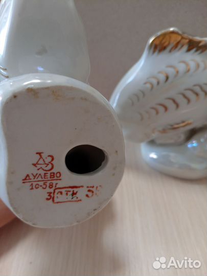 Рыба-карп статуэтка