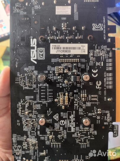 Видеокарта asus RX 560 2gb