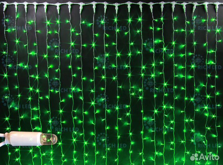 Гирлянда Светодиодный занавес IP65
