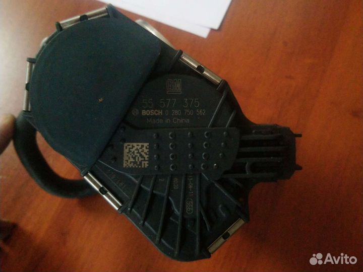 Дроссельная заслонка chevrolet cruze