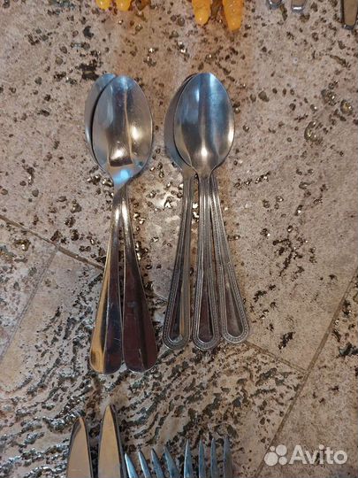 Ложки вилки столовые приборы