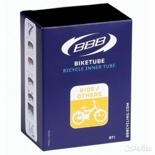 Камера BBB BTI-01 12-1/2x1,75x2-1/4 DV bend valvue