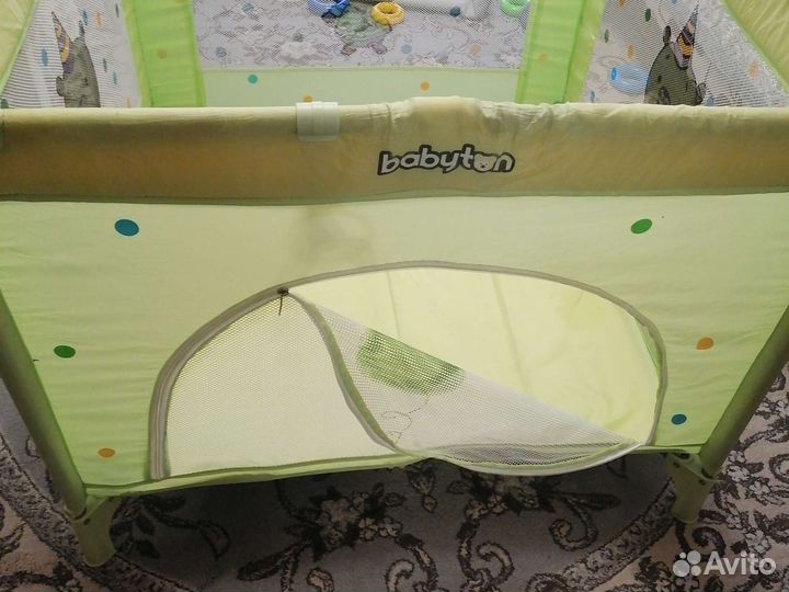 Манеж детский складной