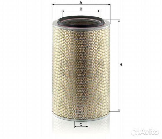 Mann-filter C 30 1500 - Фильтр воздушный