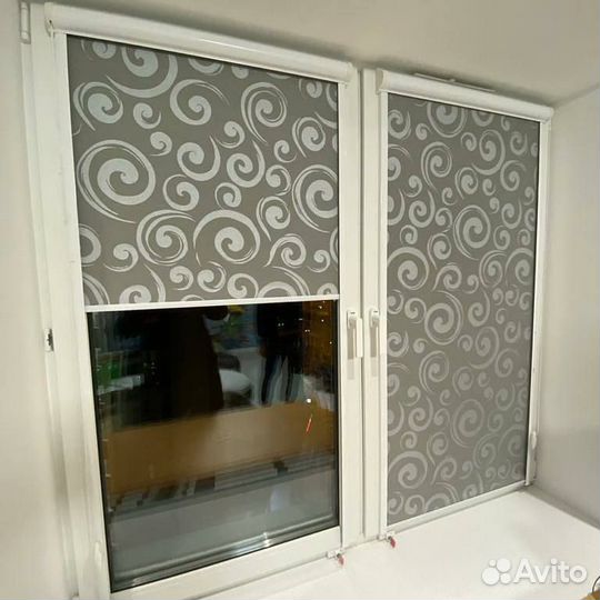 Рулонные шторы день-ночь