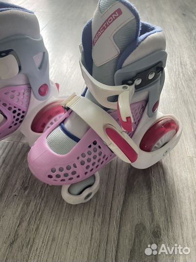 Роликовые коньки раздвижные 25-28