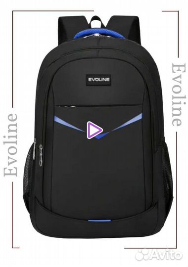 Рюкзак мужской спортивный городской для школы