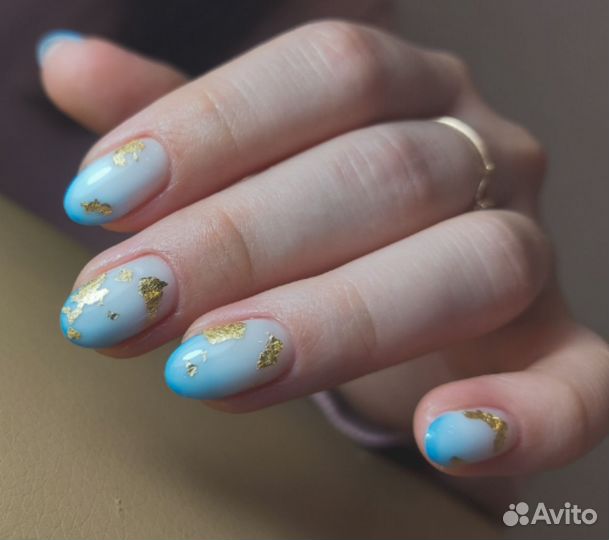 Маникюр с покрытием, наращивание ногтей