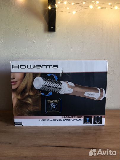 Фен-щетка rowenta