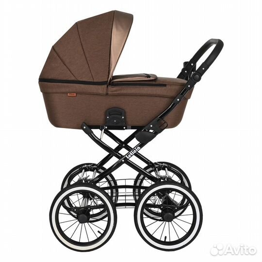 Pituso Коляска 1 в 1 Leticia Classic короб Mocco+К