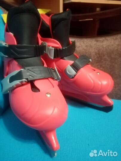 Коньки фигурные, раздвижные pengvin с 29 по 32 р-р