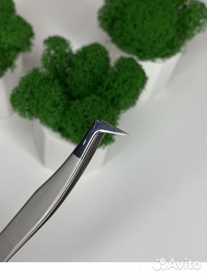 Пинцет для наращивания ресниц