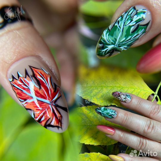 Маникюр, наращивание ресниц