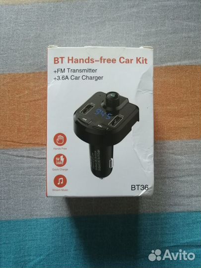 Беспроводной автомобильный адаптер bt36
