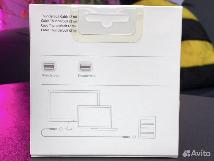 Кабель Apple Thunderbolt 2 (2метра) новый оригинал