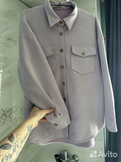 Рубашки женские оверсайз