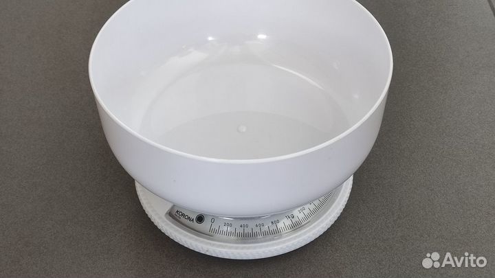 Весы кухонные механические с чашей