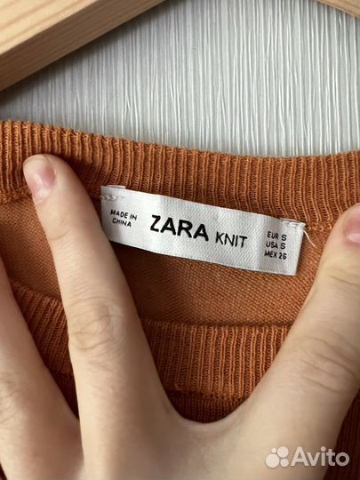 Платье Zara льняное S