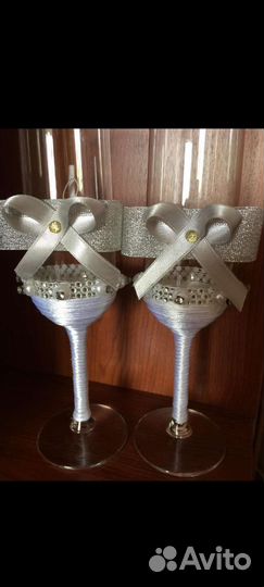 Свадебные бокалы