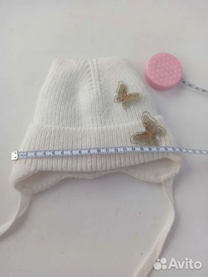 Шапка для девочки демисезонная