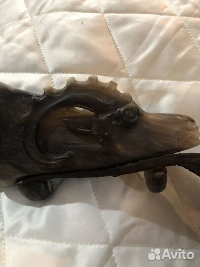 Плетка-нагайка, костяная ручка