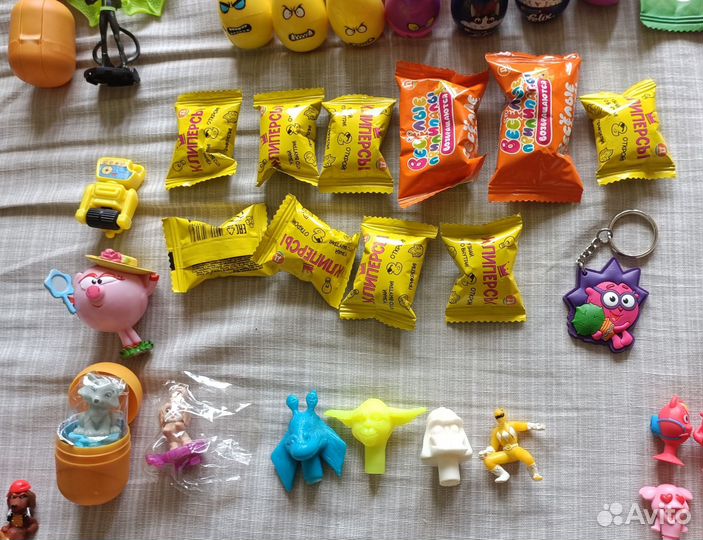 Kinder фигурки, минифигурки,скрепыши