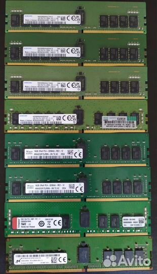 Серверная оперативная память ddr 16 gb reg ecc