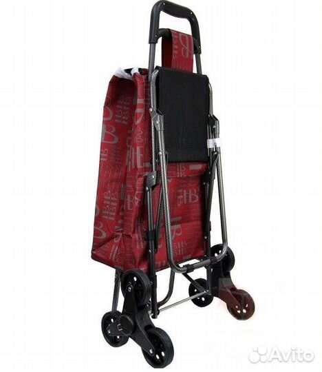 Сумка-тележка со стулом 6 колес