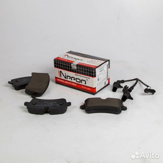 Колодки тормозные задние Allied Nippon ADB22121