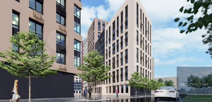 Квартира-студия, 36,6 м², 3/15 эт.