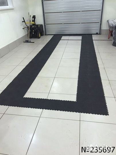 Модульный пол для парковки