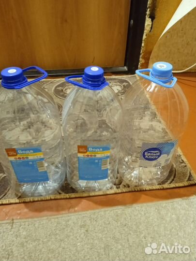 Пластиковые бутылки 5литр