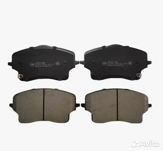 Колодки тормозные передние для Geely Monjaro