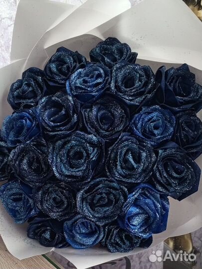 Букет из атласных лент