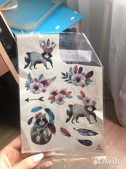 Переводные тату