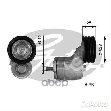 Натяжитель ремня приводного chery T38414 Gates