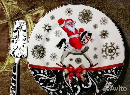 Тортница новогодняя блюдо