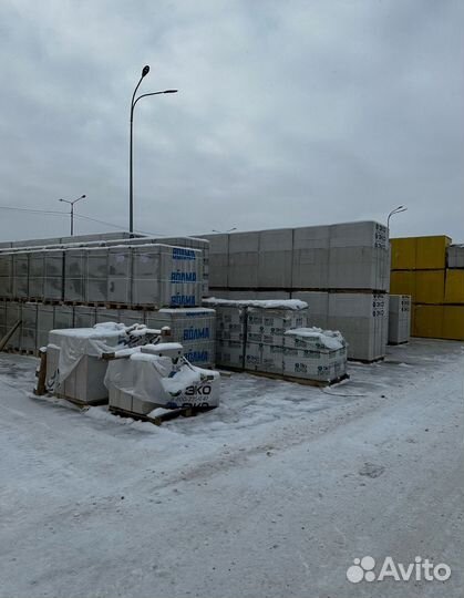 Газоблок D500 600*250*400