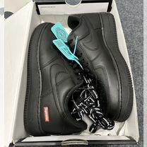 Nike air force 1 low supreme black Оригинал